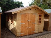 10 x 12 Leisure Room with standard double doors and standard georgian windows. 