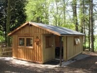 This building was designed by Ullesthorpe Scout group to match their existing buildings. 