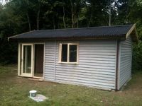 10 x 24 Workshop / Garden Store with a covered area to do work undercover. 2.5m high to meet the planning restrictions. 